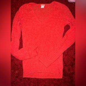 100% CASHMERE Peach Sweater
